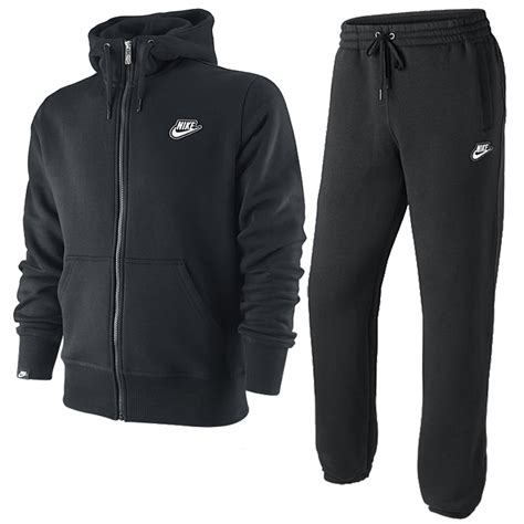 nike air anzug herren schwarz|nike trainersanzüge herren.